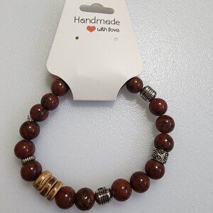 Natural Stone Beaded Bracelet